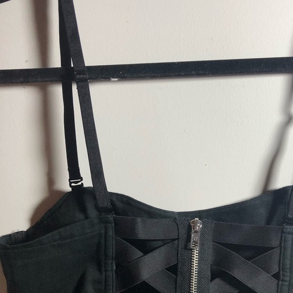 Victoria Secret Black Sequined Bralette - Picture 2 of 4